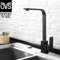 Hot Selling Good Quality Black Colour Stainless Steel Kitchen Tap